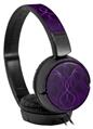 Decal style Skin Wrap for Sony MDR ZX110 Headphones Abstract 01 Purple (HEADPHONES NOT INCLUDED)