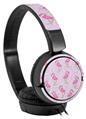 Decal style Skin Wrap for Sony MDR ZX110 Headphones Flamingos on Pink (HEADPHONES NOT INCLUDED)