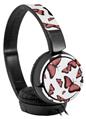 Decal style Skin Wrap for Sony MDR ZX110 Headphones Butterflies Pink (HEADPHONES NOT INCLUDED)