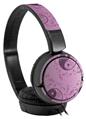 Decal style Skin Wrap for Sony MDR ZX110 Headphones Feminine Yin Yang Purple (HEADPHONES NOT INCLUDED)