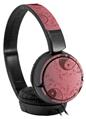 Decal style Skin Wrap for Sony MDR ZX110 Headphones Feminine Yin Yang Red (HEADPHONES NOT INCLUDED)
