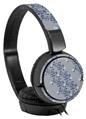 Decal style Skin Wrap for Sony MDR ZX110 Headphones Victorian Design Blue (HEADPHONES NOT INCLUDED)