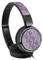 Decal style Skin Wrap for Sony MDR ZX110 Headphones Victorian Design Purple (HEADPHONES NOT INCLUDED)