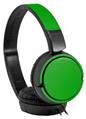 Decal style Skin Wrap for Sony MDR ZX110 Headphones Solids Collection Green (HEADPHONES NOT INCLUDED)
