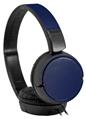 Decal style Skin Wrap for Sony MDR ZX110 Headphones Solids Collection Navy Blue (HEADPHONES NOT INCLUDED)