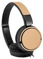 Decal style Skin Wrap for Sony MDR ZX110 Headphones Solids Collection Peach (HEADPHONES NOT INCLUDED)