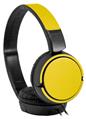 Decal style Skin Wrap for Sony MDR ZX110 Headphones Solids Collection Yellow (HEADPHONES NOT INCLUDED)