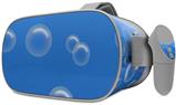 Decal style Skin Wrap compatible with Oculus Go Headset - Bubbles Blue (OCULUS NOT INCLUDED)