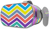 Decal style Skin Wrap compatible with Oculus Go Headset - Zig Zag Colors 04 (OCULUS NOT INCLUDED)