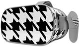 Decal style Skin Wrap compatible with Oculus Go Headset - Houndstooth Black (OCULUS NOT INCLUDED)