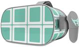 Decal style Skin Wrap compatible with Oculus Go Headset - Squared Seafoam Green (OCULUS NOT INCLUDED)