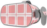 Decal style Skin Wrap compatible with Oculus Go Headset - Squared Pink (OCULUS NOT INCLUDED)