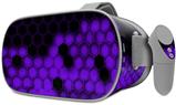 Decal style Skin Wrap compatible with Oculus Go Headset - HEX Purple (OCULUS NOT INCLUDED)