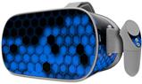 Decal style Skin Wrap compatible with Oculus Go Headset - HEX Blue (OCULUS NOT INCLUDED)