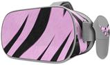 Decal style Skin Wrap compatible with Oculus Go Headset - Zebra Skin Pink (OCULUS NOT INCLUDED)