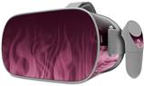 Decal style Skin Wrap compatible with Oculus Go Headset - Fire Pink (OCULUS NOT INCLUDED)