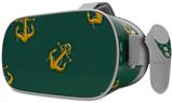 Decal style Skin Wrap compatible with Oculus Go Headset - Anchors Away Hunter Green (OCULUS NOT INCLUDED)