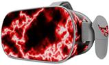 Decal style Skin Wrap compatible with Oculus Go Headset - Electrify Red (OCULUS NOT INCLUDED)