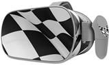 Decal style Skin Wrap compatible with Oculus Go Headset - Checkered Racing Flag (OCULUS NOT INCLUDED)