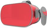 Decal style Skin Wrap compatible with Oculus Go Headset - Solids Collection Coral (OCULUS NOT INCLUDED)