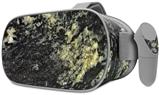 Decal style Skin Wrap compatible with Oculus Go Headset - Marble Granite 03 Black (OCULUS NOT INCLUDED)
