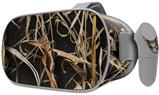 Decal style Skin Wrap compatible with Oculus Go Headset - WraptorCamo Grassy Marsh Camo Dark Gray (OCULUS NOT INCLUDED)