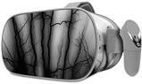 Decal style Skin Wrap compatible with Oculus Go Headset - Lightning Black (OCULUS NOT INCLUDED)