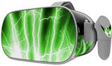 Decal style Skin Wrap compatible with Oculus Go Headset - Lightning Green (OCULUS NOT INCLUDED)