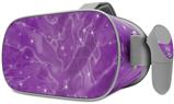Decal style Skin Wrap compatible with Oculus Go Headset - Stardust Purple (OCULUS NOT INCLUDED)
