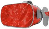 Decal style Skin Wrap compatible with Oculus Go Headset - Stardust Red (OCULUS NOT INCLUDED)