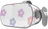 Decal style Skin Wrap compatible with Oculus Go Headset - Pastel Flowers (OCULUS NOT INCLUDED)