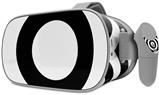 Decal style Skin Wrap compatible with Oculus Go Headset - Bullseye Black and White (OCULUS NOT INCLUDED)