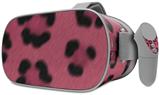 Decal style Skin Wrap compatible with Oculus Go Headset - Leopard Skin Pink (OCULUS NOT INCLUDED)