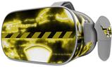 Decal style Skin Wrap compatible with Oculus Go Headset - Radioactive Yellow (OCULUS NOT INCLUDED)