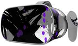 Decal style Skin Wrap compatible with Oculus Go Headset - Abstract 02 Purple (OCULUS NOT INCLUDED)