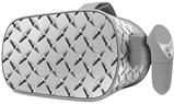 Decal style Skin Wrap compatible with Oculus Go Headset - Diamond Plate Metal (OCULUS NOT INCLUDED)