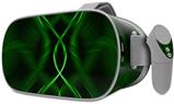 Decal style Skin Wrap compatible with Oculus Go Headset - Abstract 01 Green (OCULUS NOT INCLUDED)