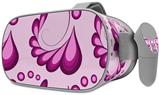 Decal style Skin Wrap compatible with Oculus Go Headset - Petals Pink (OCULUS NOT INCLUDED)