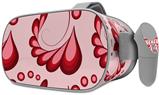 Decal style Skin Wrap compatible with Oculus Go Headset - Petals Red (OCULUS NOT INCLUDED)