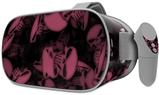 Decal style Skin Wrap compatible with Oculus Go Headset - Skulls Confetti Pink (OCULUS NOT INCLUDED)