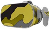 Decal style Skin Wrap compatible with Oculus Go Headset - Camouflage Yellow (OCULUS NOT INCLUDED)