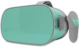 Decal style Skin Wrap compatible with Oculus Go Headset - Solids Collection Seafoam Green (OCULUS NOT INCLUDED)
