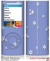 iPod Nano 4G Skin Snowflakes