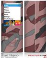 iPod Nano 4G Skin Camouflage Pink