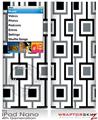 iPod Nano 4G Skin Squares In Squares