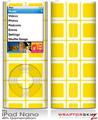 iPod Nano 4G Skin Squared Yellow