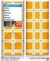 iPod Nano 4G Skin Squared Orange