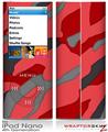 iPod Nano 4G Skin Camouflage Red