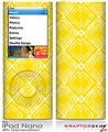 iPod Nano 4G Skin Wavey Yellow