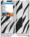 iPod Nano 4G Skin Zebra Skin